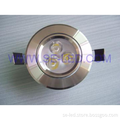 Round 3W AC110V Dimmable LED Ceiling Light